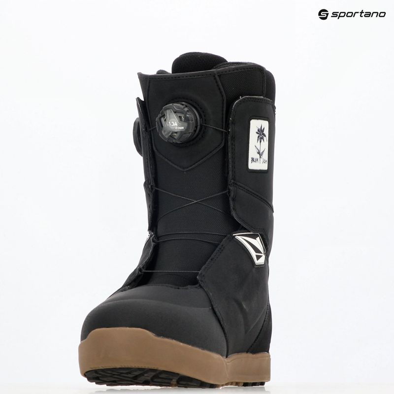 Pánské snowboardové boty ThirtyTwo Lashed Double Boa X Volcom '24 black/gum 7