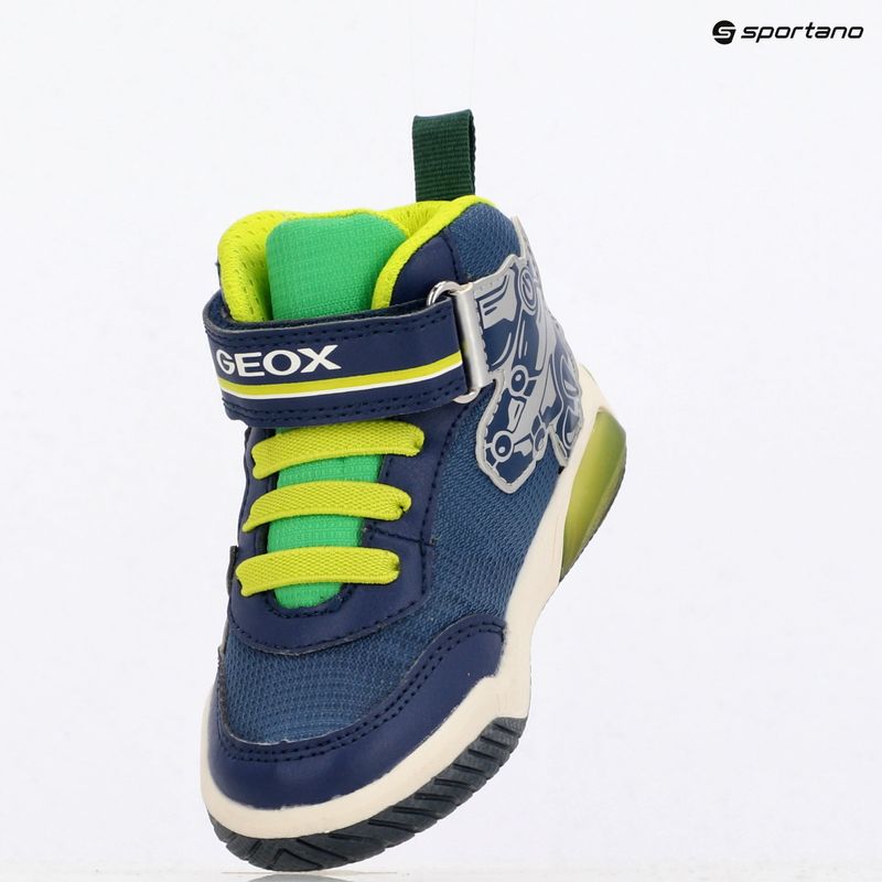 Dětské boty Geox Inek navy/lime green 10