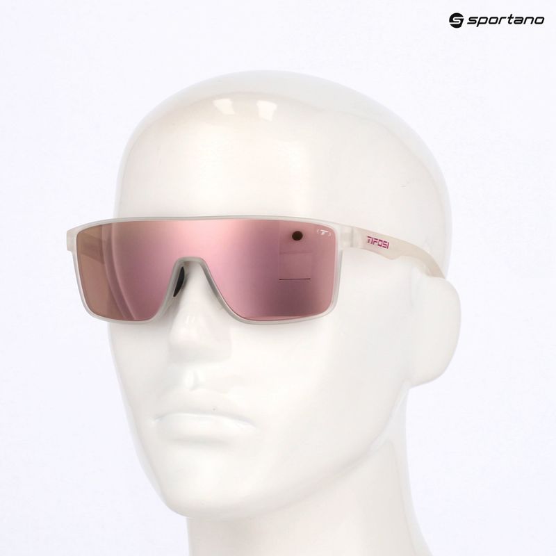 Sluneční brýle Tifosi Sanctum satin clear/pink mirror 6