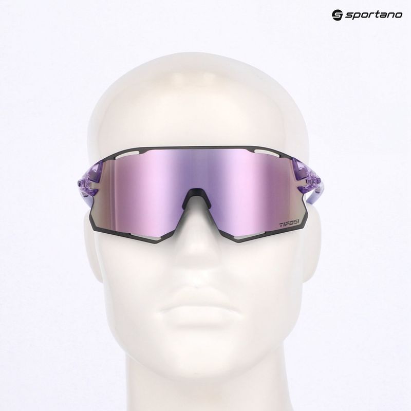 Sluneční brýle  Tifosi Rail Race Clarion crystal purple/clarion purple/clear 8