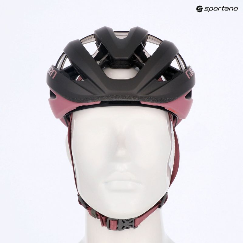 Cyklistická přilba Giro Aries Spherical MIPS matte metallic coal/dusty rose 13