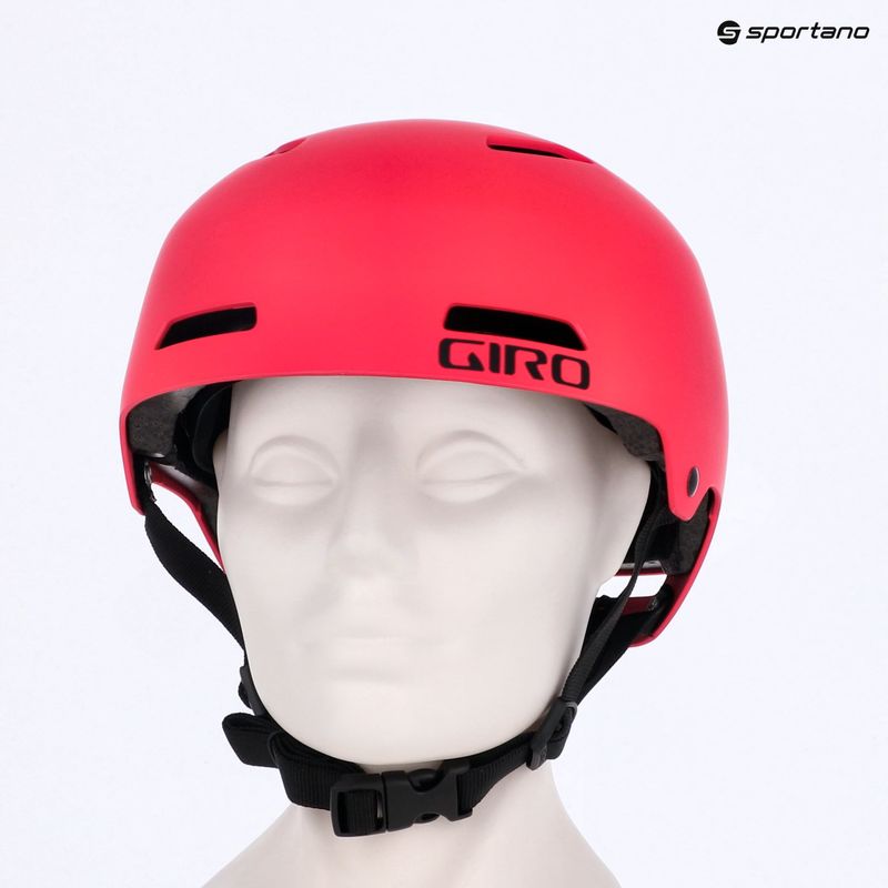 Dětská cyklistická přilba Giro Dime FS matte bright red 11