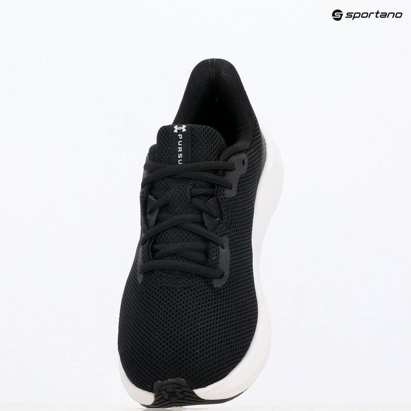 Dámské běžecké boty Under Armour Charged Pursuit 4 black/black/white 9