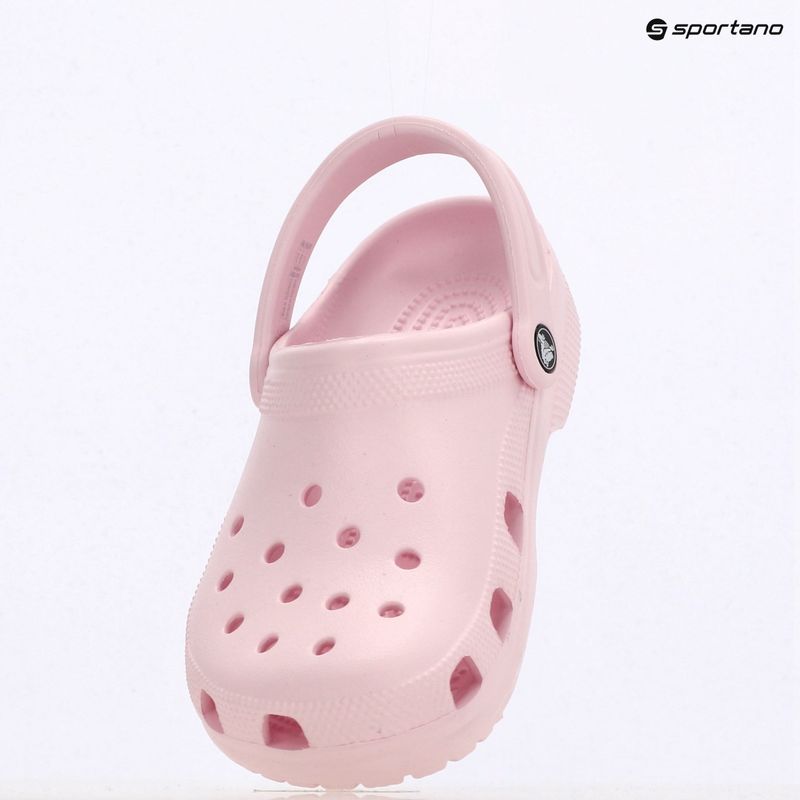 Nazouváky  Crocs Classic pink milk 16