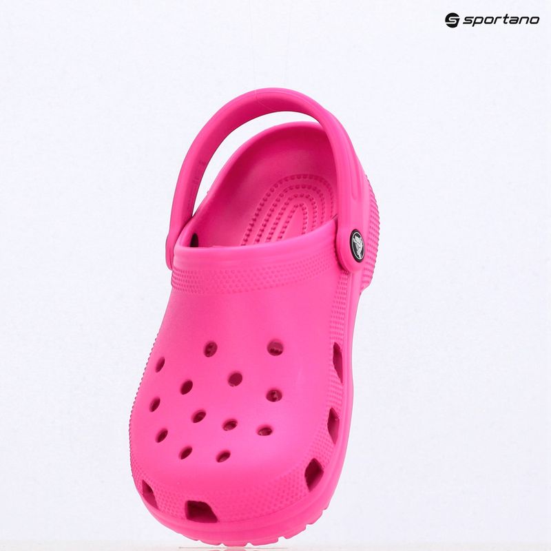 Nazouváky  Crocs Classic pink crush 8