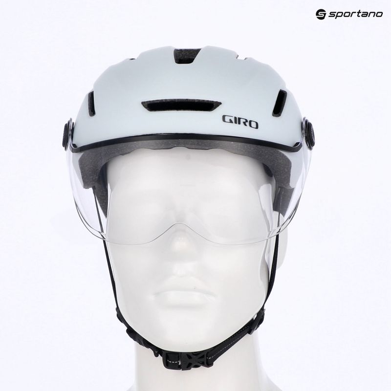 Cyklistická přilba Giro Evoke Shield Integrated MIPS matte chalk 14