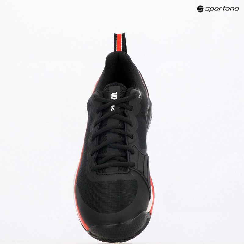 Pánské tenisové boty  Wilson Rush Pro 4.5 Clay black/ infrared/ white 8