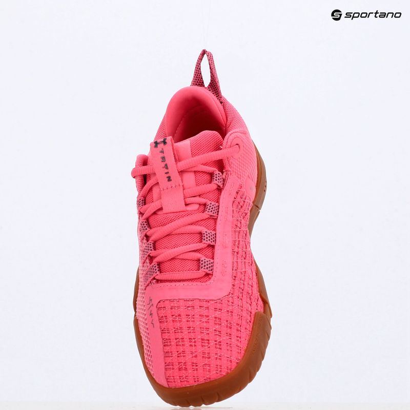 Dámské sportovní boty Under Armour TriBase Reign 6 super pink/super pink/downpour gray 9