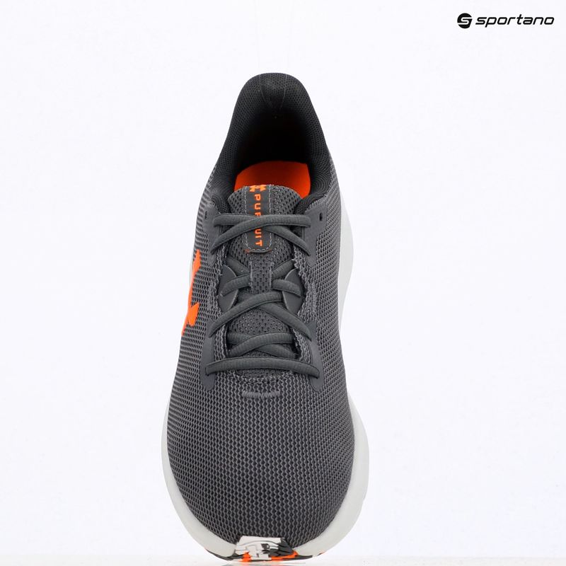 Pánské běžecké boty Under Armour Charged Pursuit 4 castlerock/anthracite/blaze orange 9