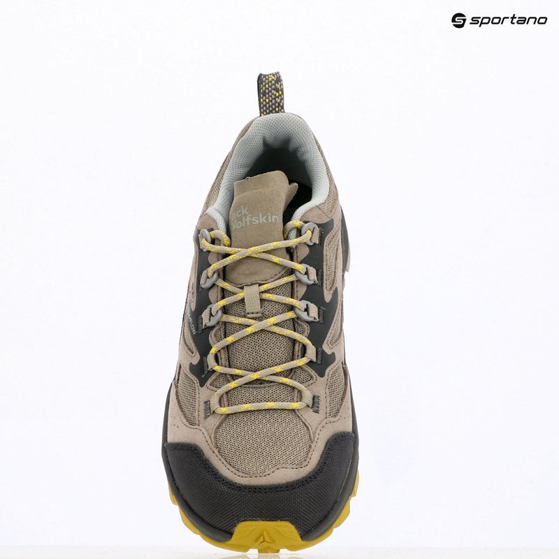 Pánské turistické boty Jack Wolfskin Cyrox Vent Low chartreuse 12