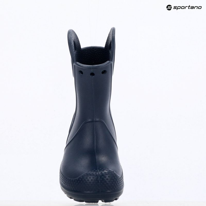Dětské holínky Crocs Handle It Rain Boot Kids Toddler navy 9