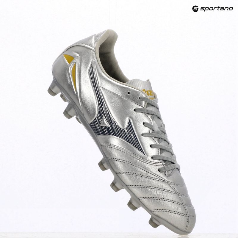Pánské kopačky Mizuno Morelia Neo IV Pro Md galaxy silver/8605 c/cool gray 3c 9
