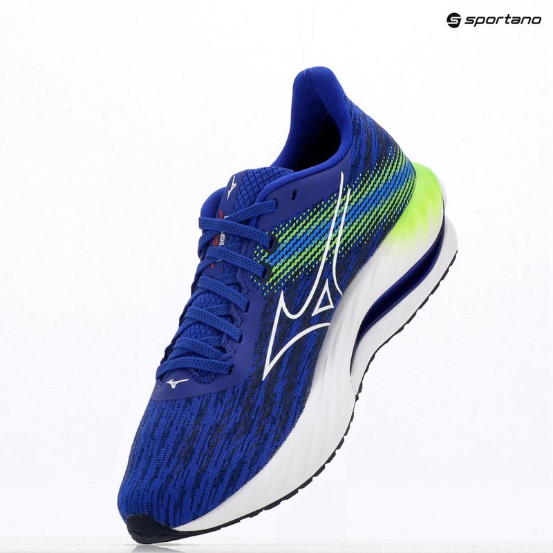 Pánské běžecké boty Mizuno Wave Inspire 21 reflex blue c/white/green gecko 9