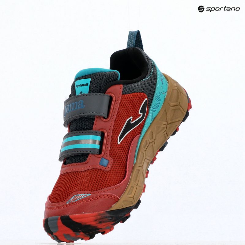 Dětské běžecké boty Joma Adventure burgundy 9