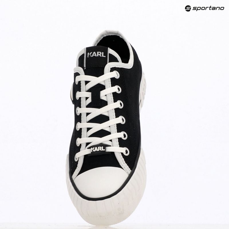 Dámské boty KARL LAGERFELD Kampus Max Nft black canvas 9