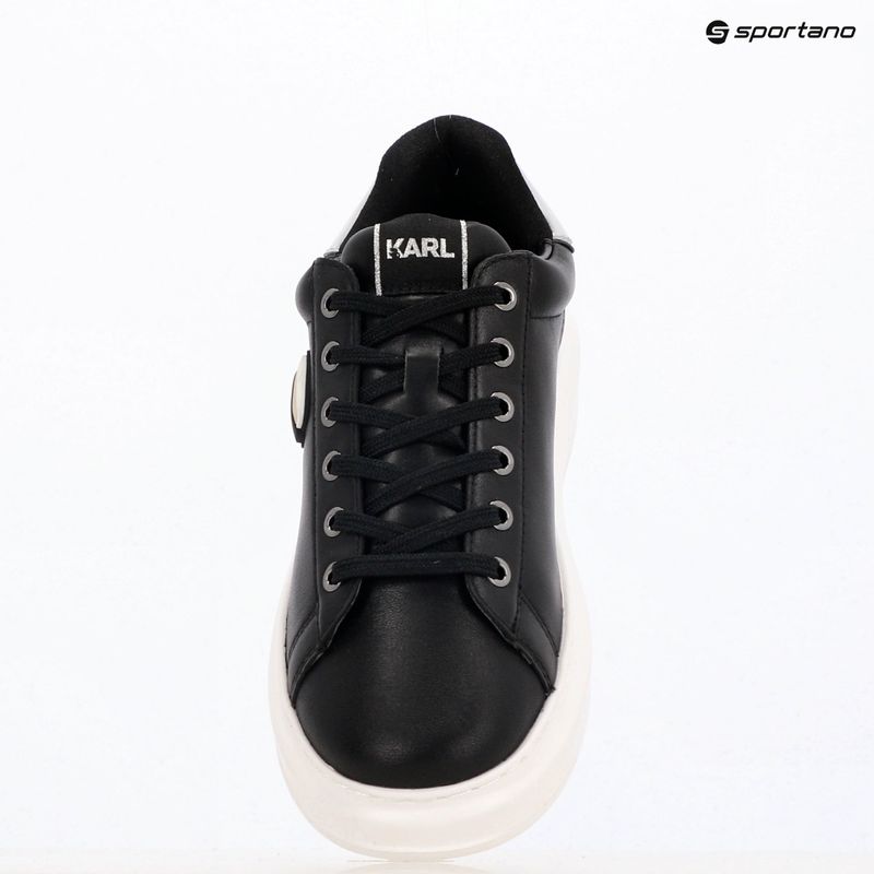 Dámské boty KARL LAGERFELD Kapri Nft Lo Lace black leather 9