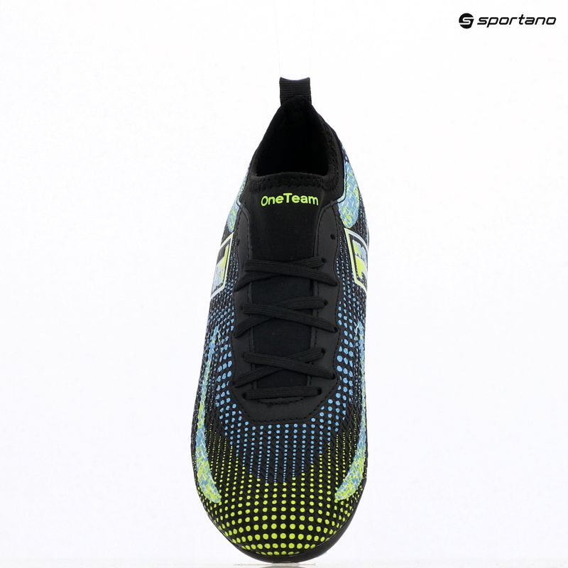 Dětské kopačky OneTeam Robero Teen FG/AG black/blue 17