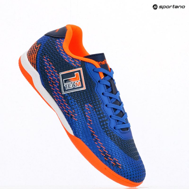 Dětské kopačky OneTeam Robero Teen IC navy blue/orange 17