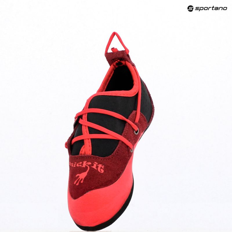 Dětské lezecké boty La Sportiva Stickit chili/ poppy 16