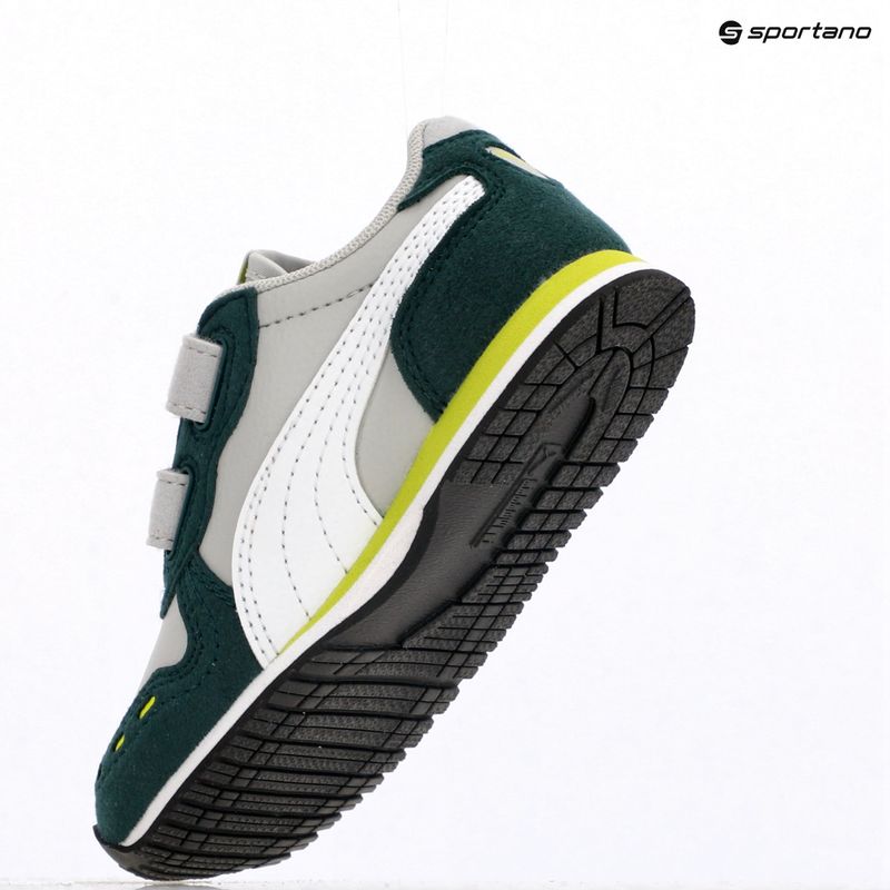 Dětské boty  PUMA Cabana Racer SL 20 V Inf coollightgray/pumawhite/darkmyrtle/limesmash 9