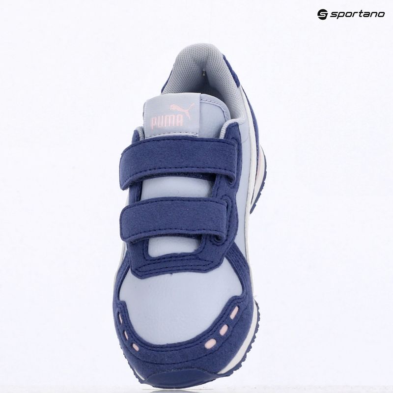 Juniorské boty PUMA Cabana Racer SL 20 V PS cool weather/puma white/blue crystal/rose mauve 9