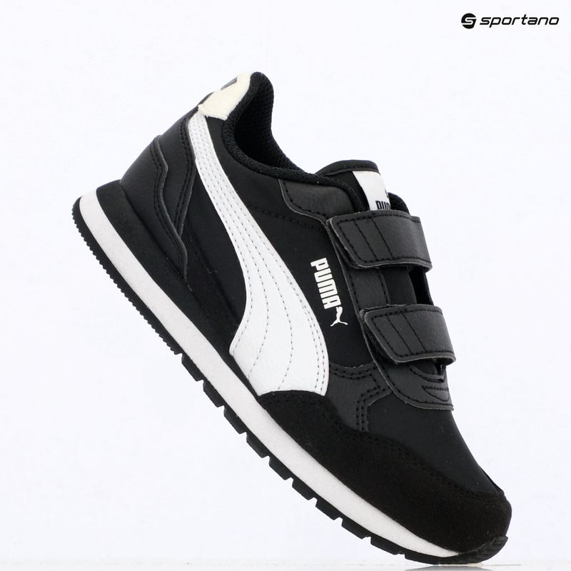 Juniorské boty PUMA ST Runner v4 NL V PS puma black/puma white 9