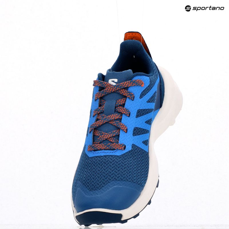 Dětské turistické boty  Salomon Patrol dark blue/french blue/white 16