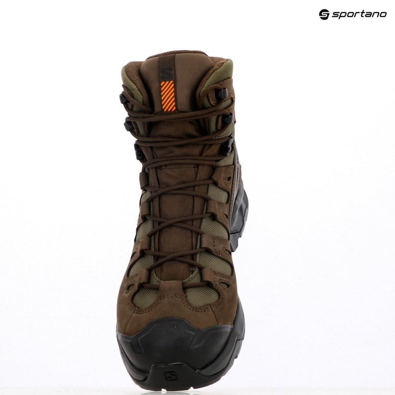 Turistické boty Salomon Quest Tracker GTX earth brown/green/black 18