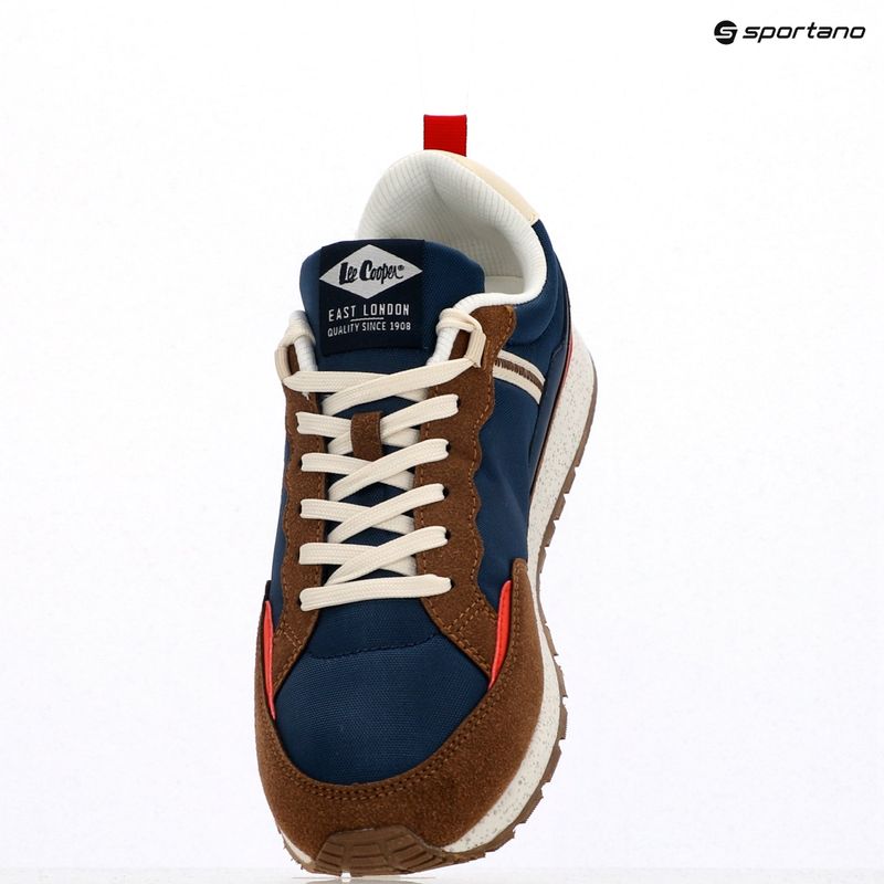 Pánské boty Lee Cooper LCW-25-03-3382MA brown/navy 9