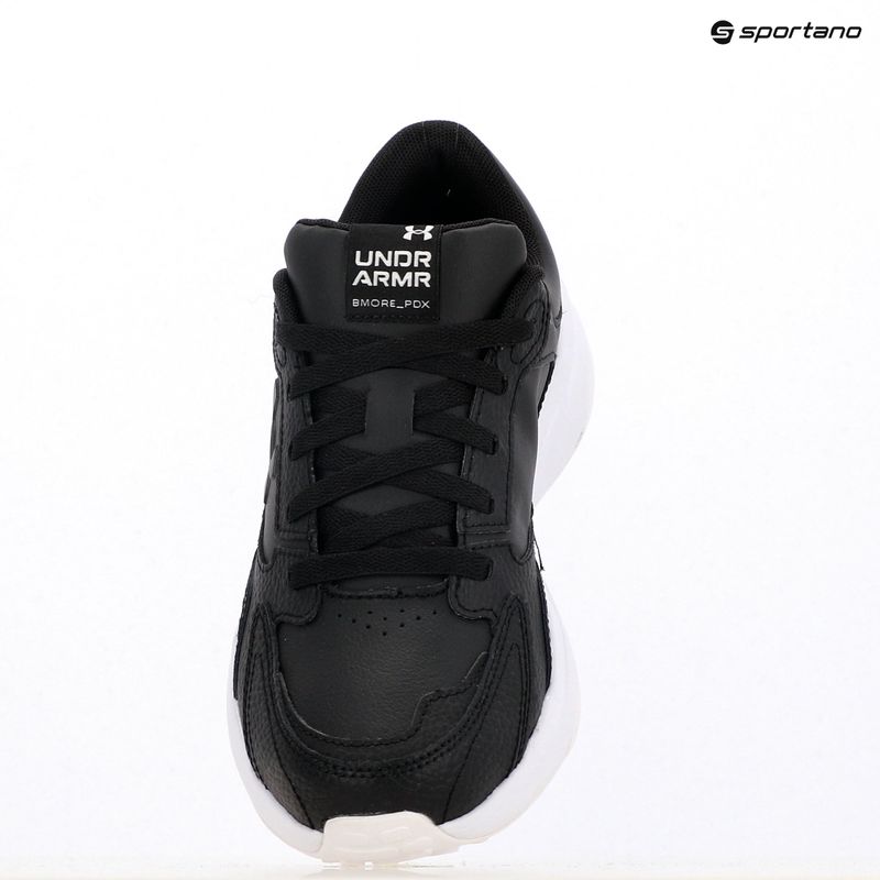 Pánské sportovní boty Under Armour Edge Leather black/black/white 9