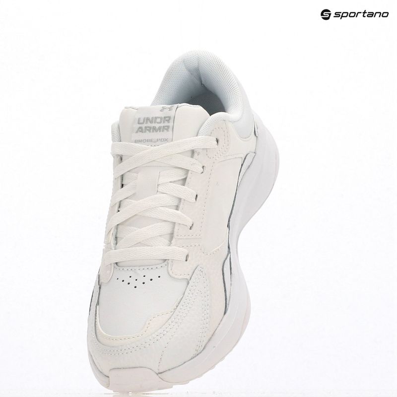 Pánské sportovní boty Under Armour Edge Leather white/white/halo gray 9