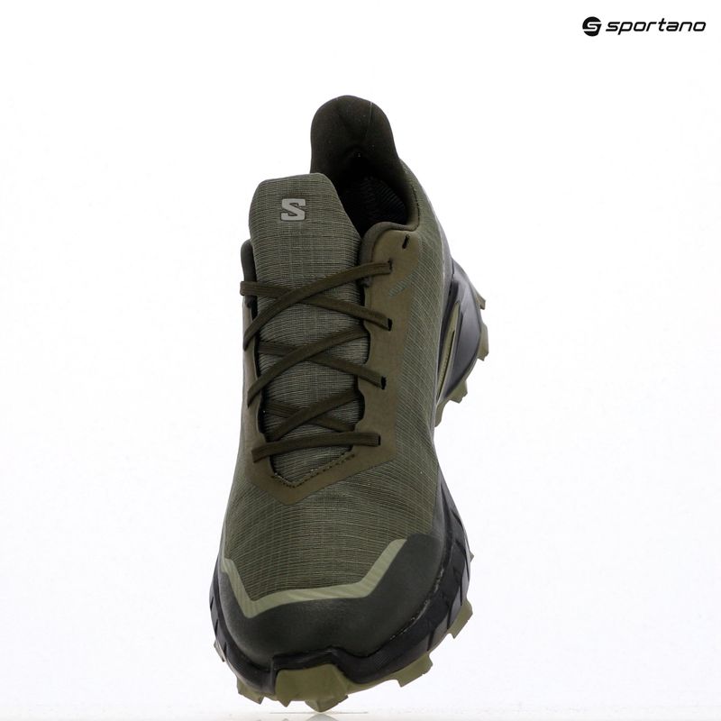 Pánské běžecké boty   Salomon Alphacross 5 GTX olive night/black 11