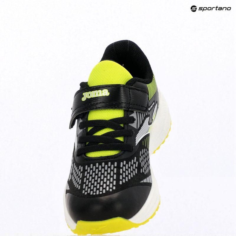Dětské běžecké boty Joma 30 black/lemon fluor 18