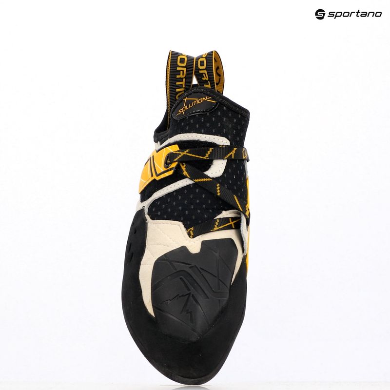 Pánské lezecké boty La Sportiva Solution white/ yellow 11