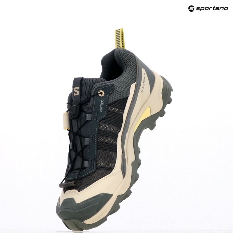 Dámské trekové boty Salomon X ULTRA 5 GTX turbulence / sedona sage / yellow Iris 9