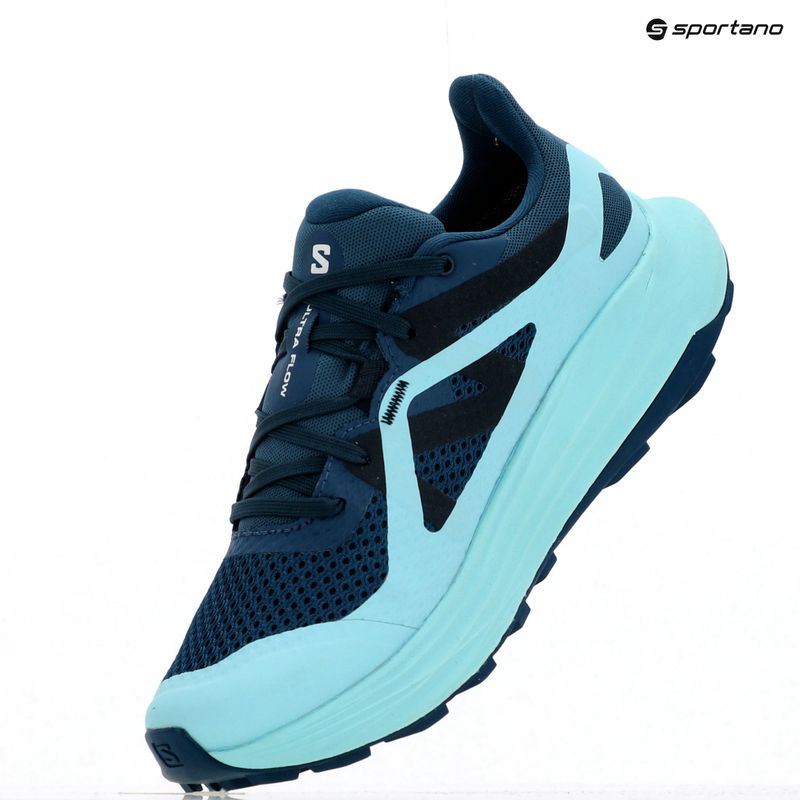 Dámské běžecké boty   Salomon Ultra Flow GTX deep dive/tanager turquoise/carbon 15