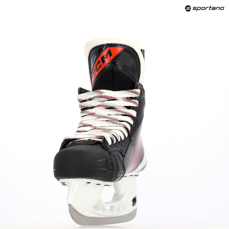 Pánské hokejové brusle CCM JetSpeed FT680 SR black 8