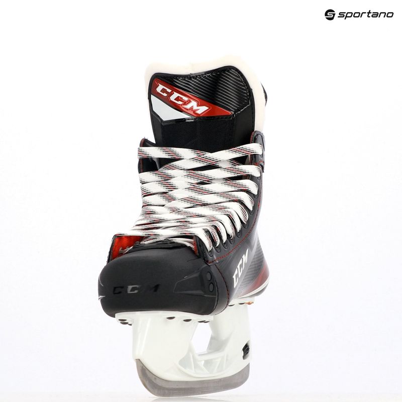 Pánské hokejové brusle CCM JetSpeed FT475 SR black 8