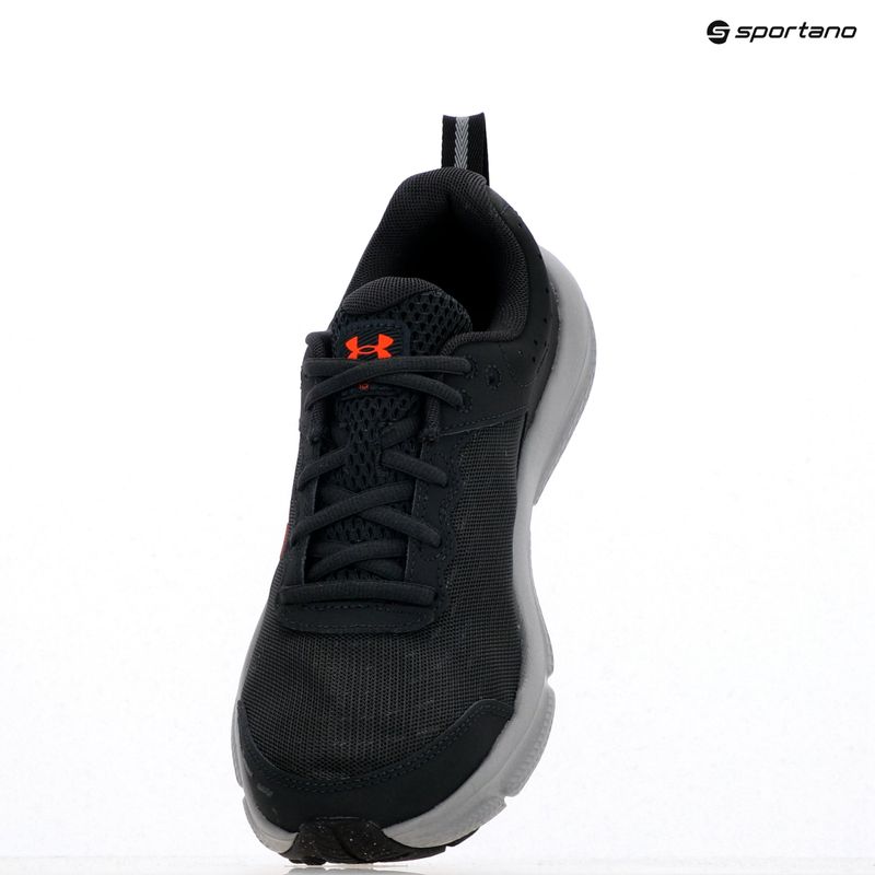 Pánské běžecké boty Under Armour Charged Assert 10 anthracite/anthracite/ares red 14