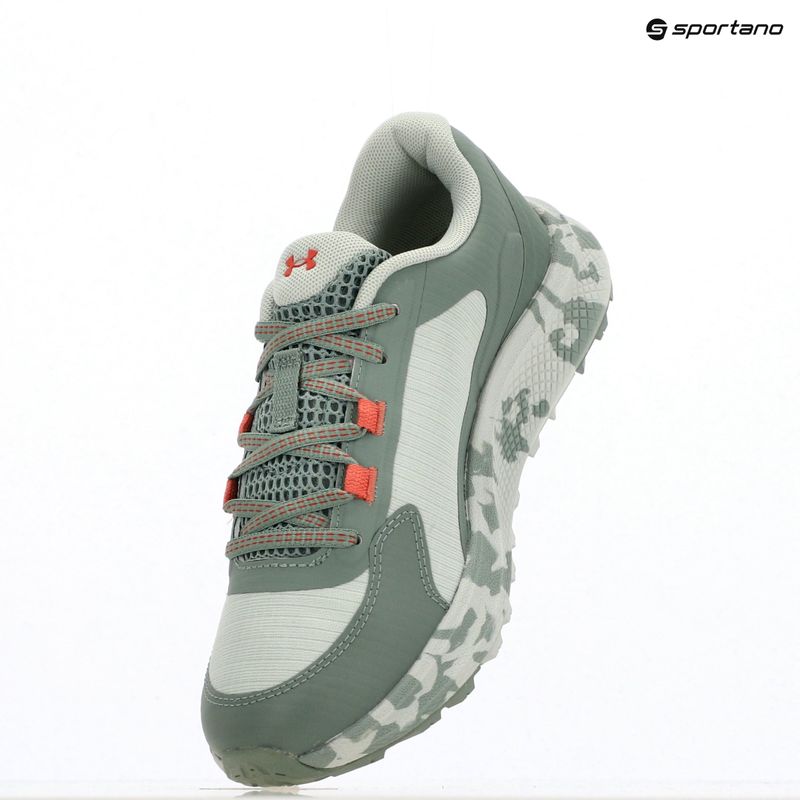 Dámské běžecké boty Under Armour Charged Bandit Trail 3 hydro green/silica green/blush orange 11