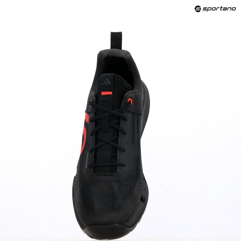 Pánské cyklistické boty Adidas FIVE TEN Trailcross LT core black/pure ruby/grey three platform 9