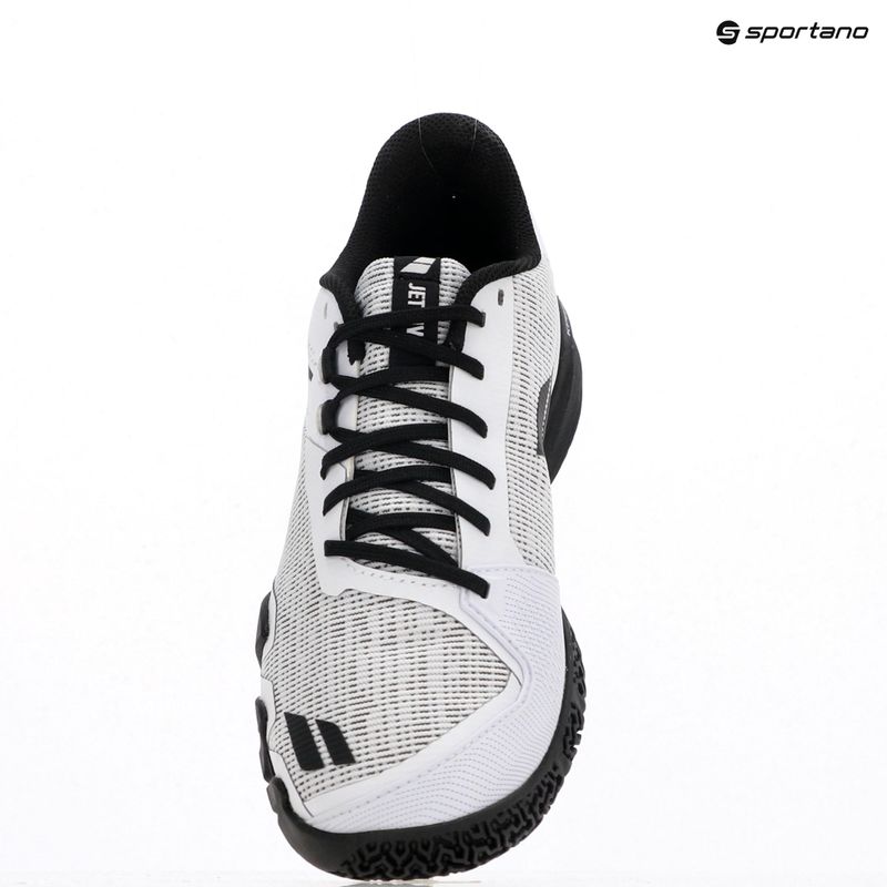 Pánské boty na padel Babolat Jet Viva white/ black 14