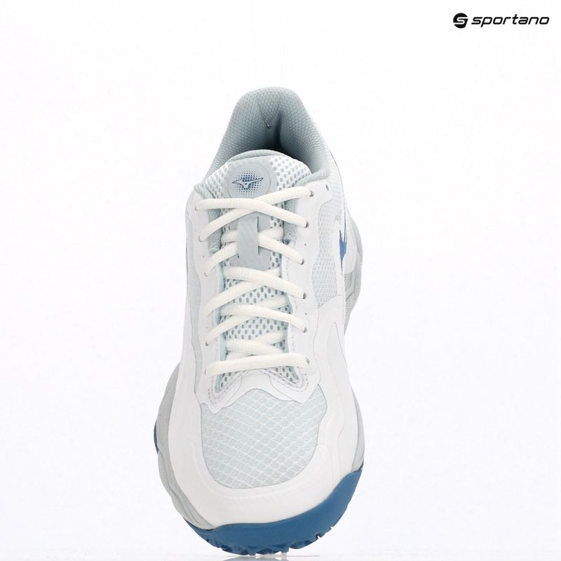 Dámské tenisové boty Mizuno Wave Enforce Court CC white/ parisian blue/ plein air 9