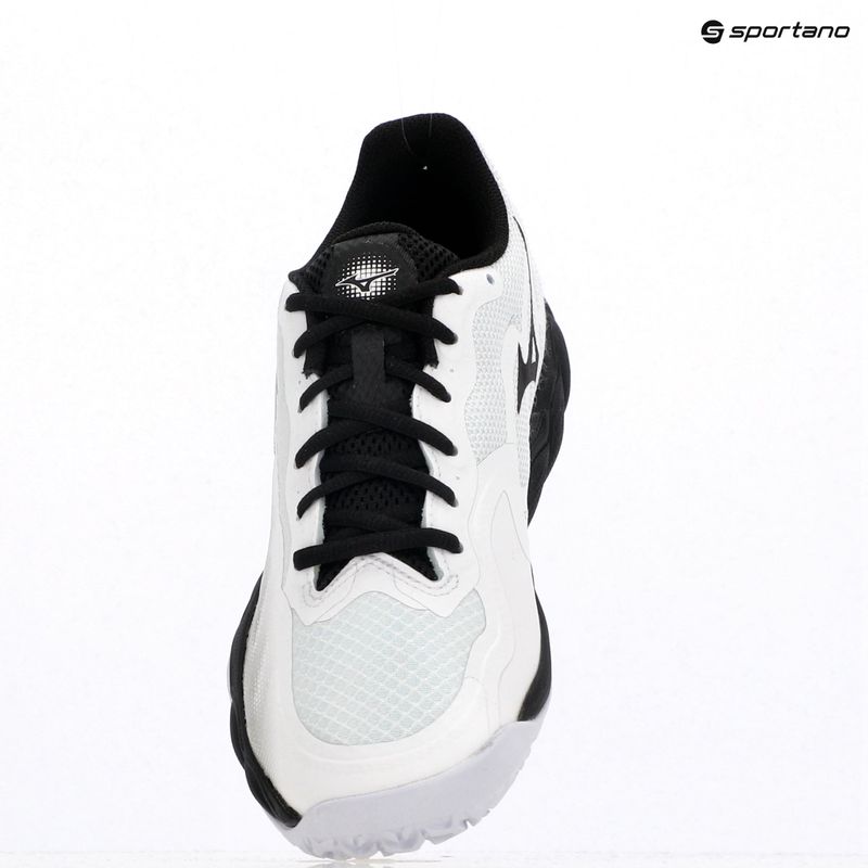 Pánské tenisové boty Mizuno Wave Enforce Court CC white/ black/ iron gate 9