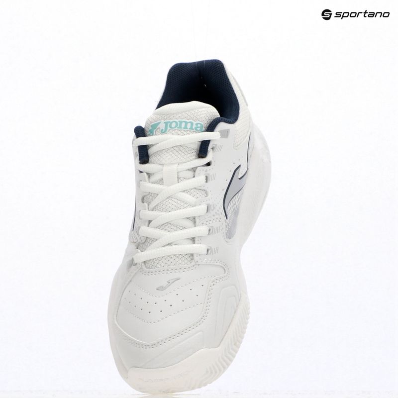 Dámské tenisové boty Joma Master 1000 Lady C white/ turquoise 15