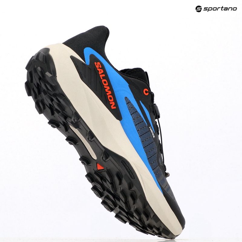 Pánské běžecké boty Salomon Genesis black/french blue/cherry tomato 13