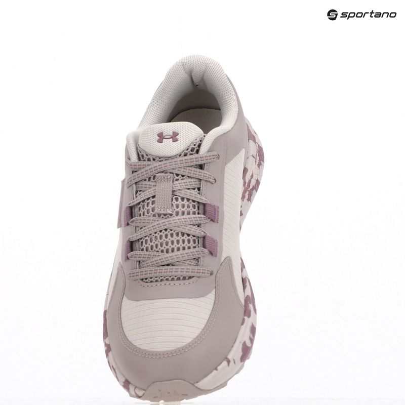 Dámské běžecké boty Under Armour Charged Bandit Trail 3 gray matter/gray dawn/purple prime 11