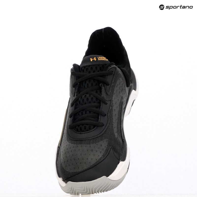 Basketbalové boty Under Armour Spawn 7 black/metallic gold/black 15