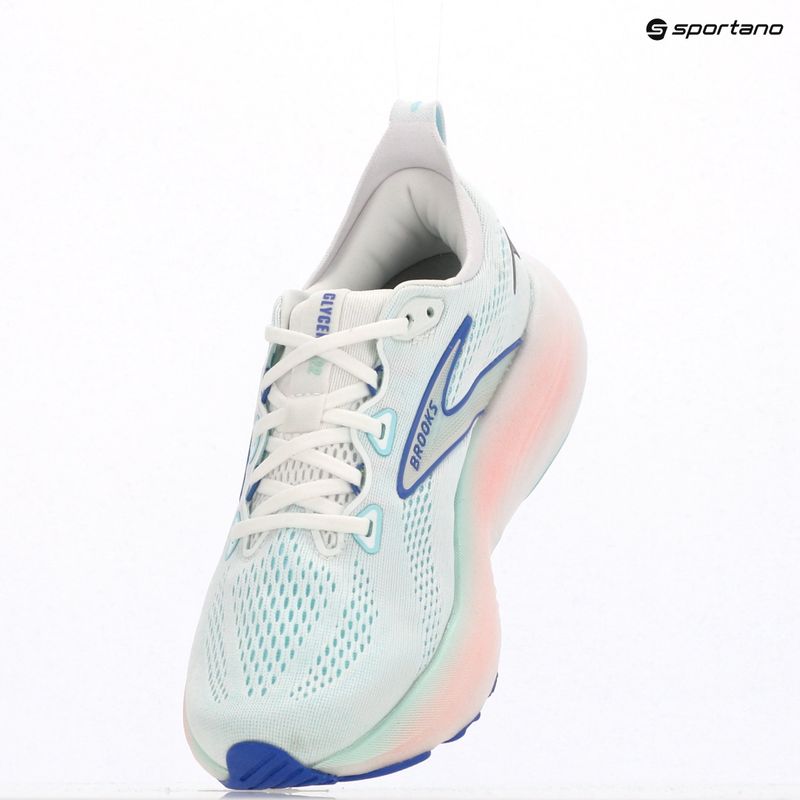 Dámské běžecké boty Brooks Glycerin 22 wide fit white/limpet shell/amparo blue 16