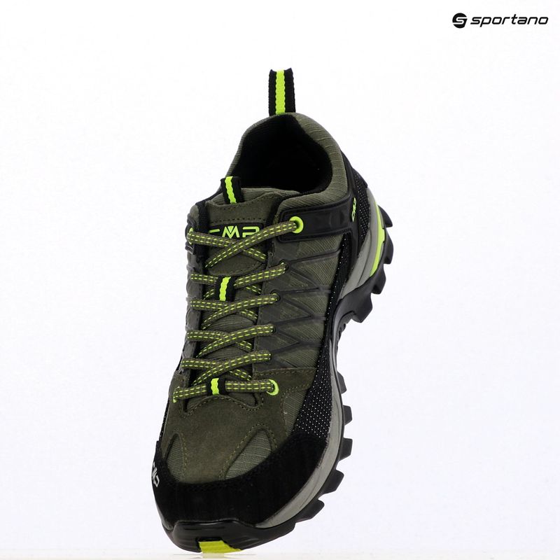 Pánské trekové boty CMP Rigel Low Wp jungle/yellow fluo 13